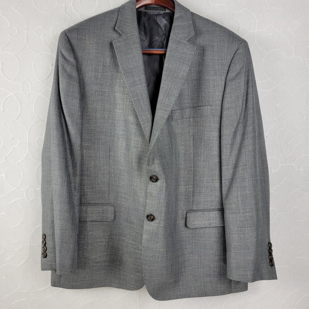 Lauren Ralph Lauren Mens Linen Blazer Classic Fit Ultraflex Patterned Sport Coat